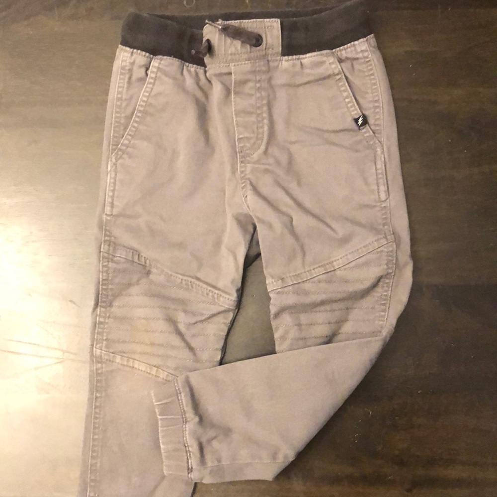 “Moto” style pants, size 3-4 yrs